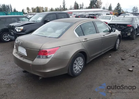 2009 Honda Accord 2.4 Lx z USA, uszkodzony, nr VIN 1HGCP25369A161632